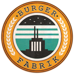 Burgerfabrik logo.